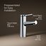 Elate Single Handle Bathroom Faucet (Polished Chrome), K-35048-4-CP