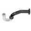 1-1/2" Freedom Arm Right-Short 22-Degree Offset Tubular Wall Bend, 17 GA (Chrome Plated Brass)