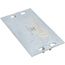 3" x 5" 16 Gauge Safety Plate (Pack of 100)