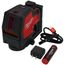 USB Rechargeable Green Cross Line and Plumb Points Laser