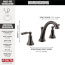 Woodhurst Two Handle Widespread Bathroom Faucet (Venetian Bronze), 3532LF-RBMPU