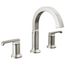 Tetra 2 Handle Widespread Bathroom Faucet (Lumicoat Stainless), 35588-SS-PR-DST