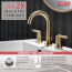 Trinsic Two Handle Widespread Bathroom Faucet (Champagne Bronze), 3559-CZMPU-DST