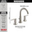 Trinsic Two Handle Widespread Bathroom Faucet (Stainless Steel), 3559-SSMPU-DST