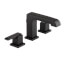 Ara Two Handle Widespread Bathroom Faucet (Matte Black), 3567-BLMPU-DST