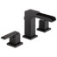 Ara Two Handle Widespread Channel Bathroom Faucet (Matte Black), 3568LF-BLMPU