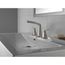 Vesna 2 Lever Handle Widespread Bathroom Faucet, 1.2 gpm, 35789LF-SP (Spotshield Brushed Nickel)