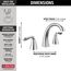 Arvo 2 Handle Widespread Bathroom Faucet (Chrome), 35840LF