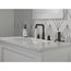 Nicoli 2 Handle Widespread Bathroom Faucet (Matte Black/Champagne Bronze), 35849LF-GZ