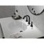 Esato 2 Handle Widespread Bathroom Faucet (Matte Black), 35897LF-BL