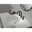 Esato 2 Handle Widespread Bathroom Faucet (Matte Black), 35897LF-BL
