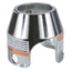 Padlockable Guard for XB4 & XB5 Mushroom Head Push Buttons - Chromium Plated
