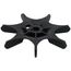 6.376" OD Plastic External Cooling Fan Blade, 56FR, 0.638" Bore