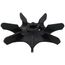 6.376" OD Plastic External Cooling Fan Blade, 56FR, 0.638" Bore