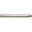 Dual Threaded 72" Downrod (Brushed Nickel)