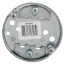3-1/4" x 1/2" Deep Round Box w/ 1/2" Knockouts & NM Sheathed C-8 Cable Clamp