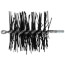 6" Round Pro-Clean Home Poly Chimney Brush (1/4" MPT)