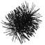 6" Round Pro-Clean Home Poly Chimney Brush (1/4" MPT)