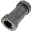 1" Galvanized Long Compression Coupling (440L05C)