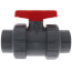 2" Socket x FNPT Gray CPVC True Union 2000 Ball Valve