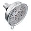 Chrome Four-function 4-3/8" Diameter Spray Head Standard