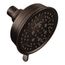 Oil Rubbed Bronze 4 Function 4-3/8" Diameter Shower Head, 2.5 Gpm, 3638ORB