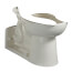 Priolo 1.1/1.28/1.6 gpf (4.2 - 6.0 Lpf) Chair Height Top Spud Back Outlet Elongated EverClean Toilet Bowl Only (White)