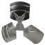 3-Blade Fan Assembly, 24" Diameter, 1/2" Bore, 36G80