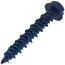 3/16" x 1-1/4" Slotted Hex Washer Head Concrete Screw Anchor (Pack of 100)
