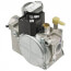 Combination Gas Valve, 2 Stage, Slow Opening, LP gas conversion kit, Bottom outlet with 1/8"