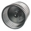 12" x 10-1/2" CW Blower Wheel w/ 1/2" Bore