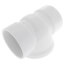 8" PVC DWV Test Tee w/ Cleanout Plug