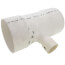 6" x 6" x 2" PVC DWV Reducing Vent Tee