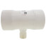 6" x 6" x 2" PVC DWV Reducing Vent Tee