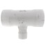 14" x 14" x 4" PVC DWV Reducing Vent Tee