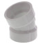 14" PVC DWV 22.5° Elbow