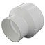 6" x 3" PVC DWV Reducer Coupling (Fabricated)
