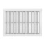 10" x 6" (Wall Opening Size) Satin Anodized Aluminum Double Deflection Register (HVD Series)
