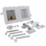 Moda Expansion PEX Washing Machine Outlet Box w/ No Hammer (Single Box) w/ STD Drain
