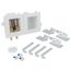 MODA Fire Rated Sweat Washing Machine Outlet Box w/ Water Hammer Arrestor, 1/4 Turn, Standard Pack