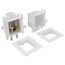 MODA Fire Rated Sweat Washing Machine Outlet Box w/ Water Hammer Arrestor, 1/4 Turn, Standard Pack