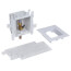 MODA Fire Rated Sweat Ice Maker Outlet Box w/ Water Hammer Arrestor, 1/4 Turn, Standard Pack