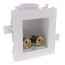 Moda Expansion PEX Washing Machine Outlet Box w/ No Hammer (Single Box)