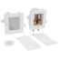 MODA Sweat Washing Machine Outlet Box w/ Water Hammer Arrestor, 1/4 Turn, Standard Pack