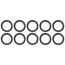 1" Rubber Flat Gaskets (Pack of 10)