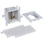MODA PEX Crimp Ice Maker Outlet Box w/ Water Hammer Arrestor, 1/4 Turn, Standard Pack