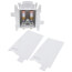 MODA 3/8" 2-Valve Lavatory Supply Box w/ Hammer Arrestor & Contractor Pack (Expansion PEX)
