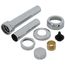 111-SFSM Exposed Battery Sensor Water Closet Flushometer, True Mechanical Override (1.6 GPF/6.0 LPF)