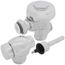 Sloan 186-0.125 Exposed Manual Single Flush Urinal Flushometer (0.125 GPF/0.5 LPF)