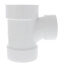 6" x 6" x 3" PVC DWV Sanitary Tee